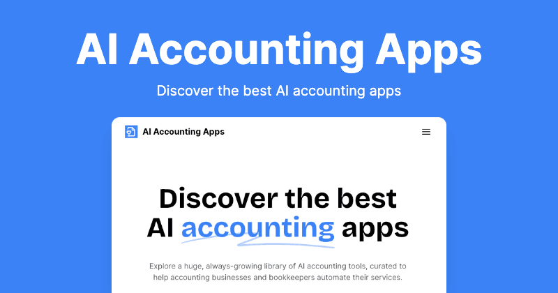 Image for AI Accounting Apps