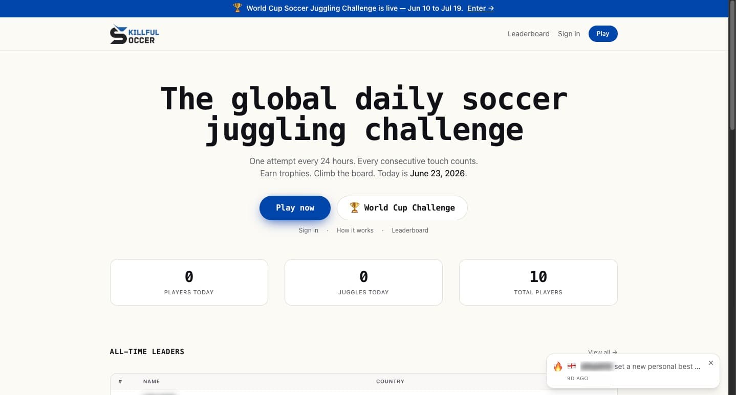 Skillful Soccer