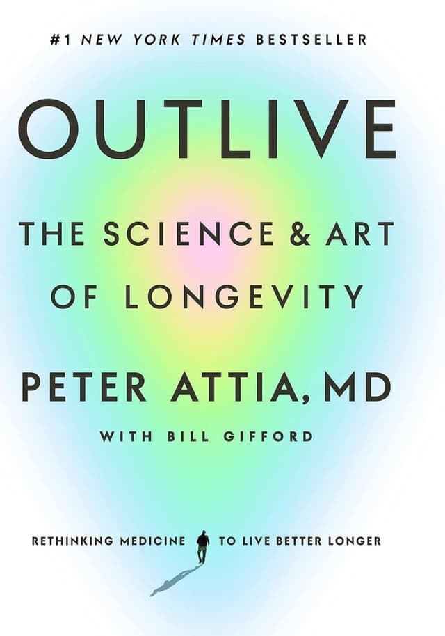 Outlive By Peter Attia Image of Outlive By Peter Attia