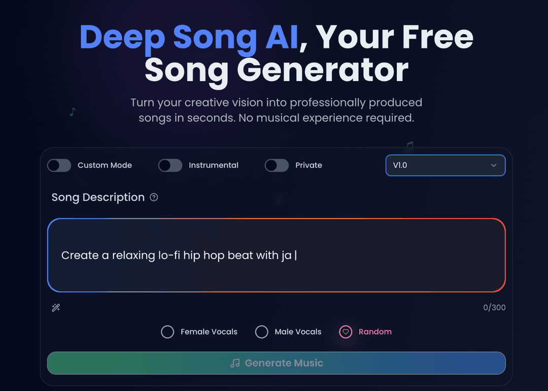 DeepSong AI