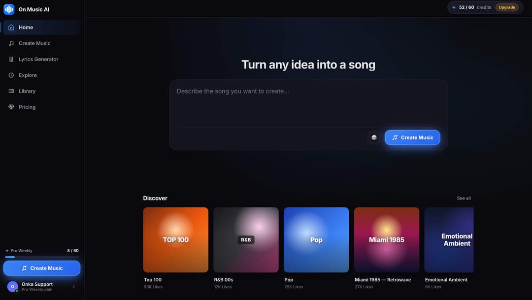 On Music AI