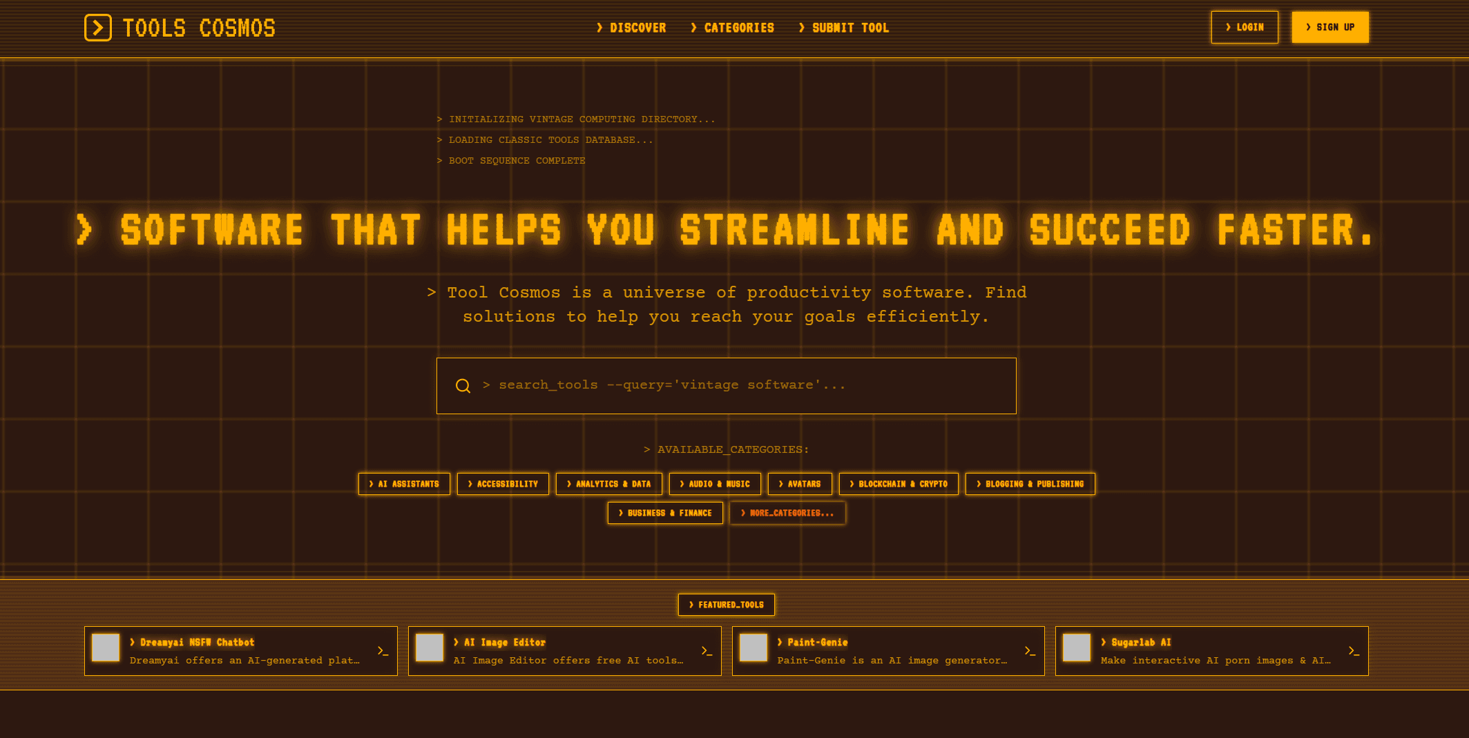 Image for Tools Cosmos