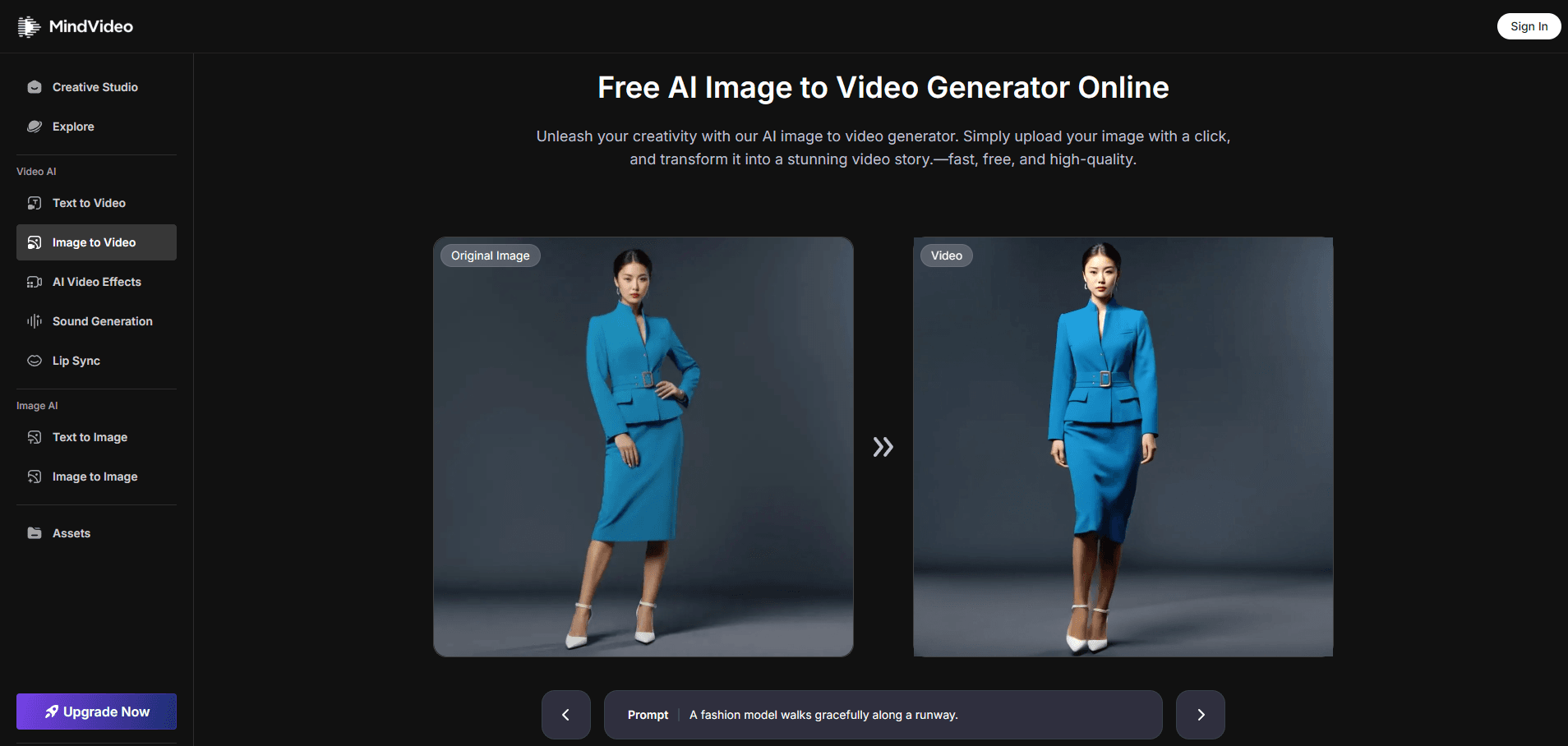 Image for MindVideo AI: Create Stunning Videos in Seconds