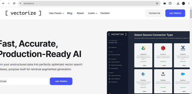 Vectorize.io Image of Vectorize.io