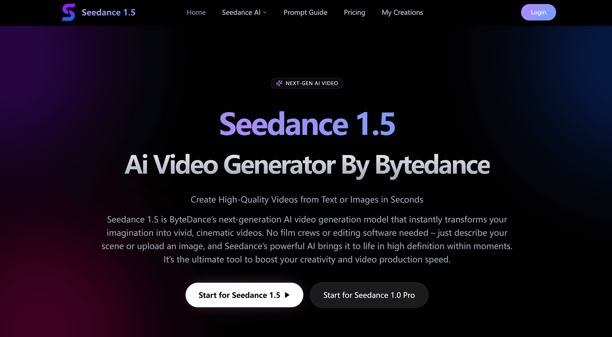 Image for Seedance 1.5 AI Video