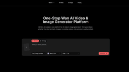 Image for Wan AI Generator