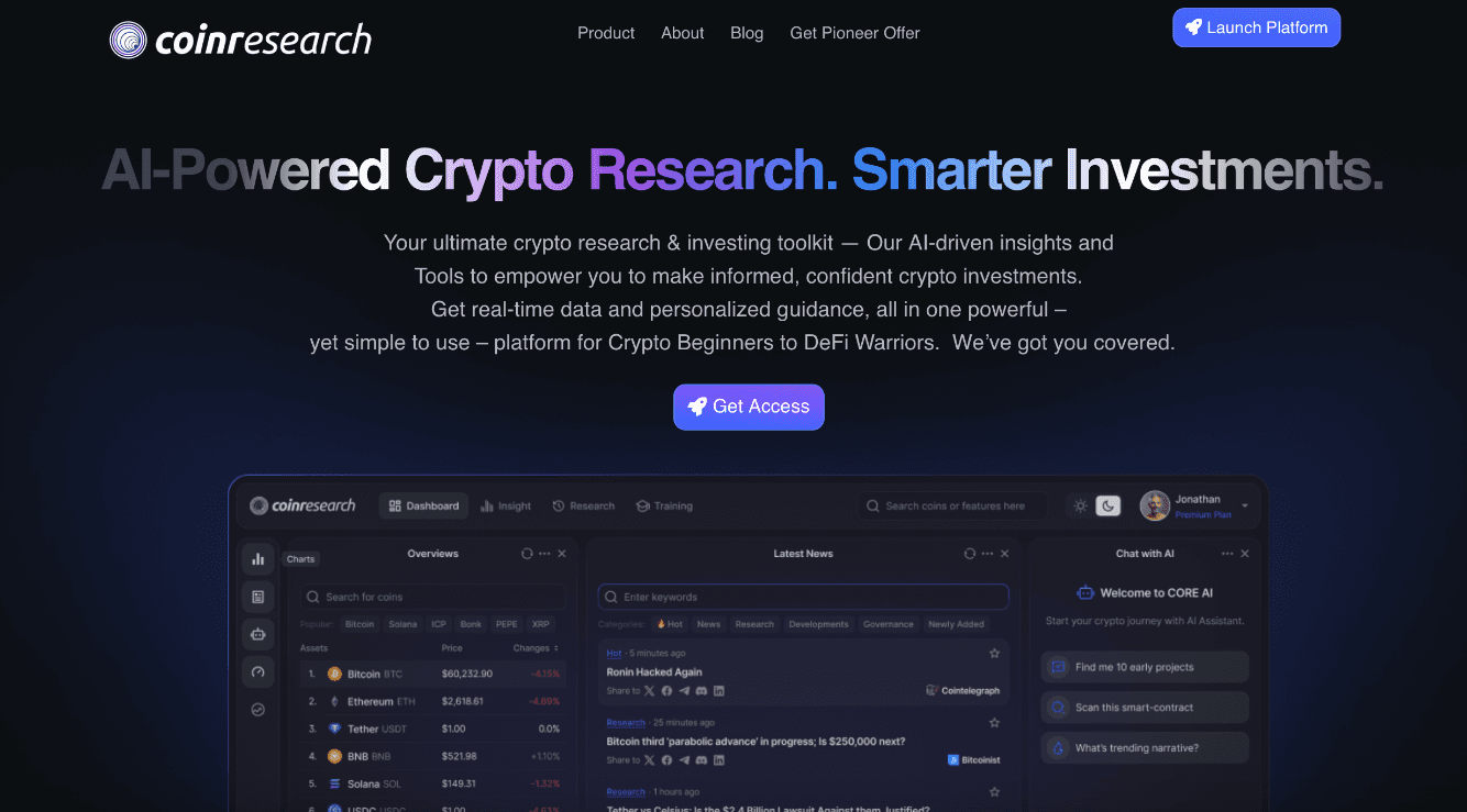 Image for CoinResearch AI