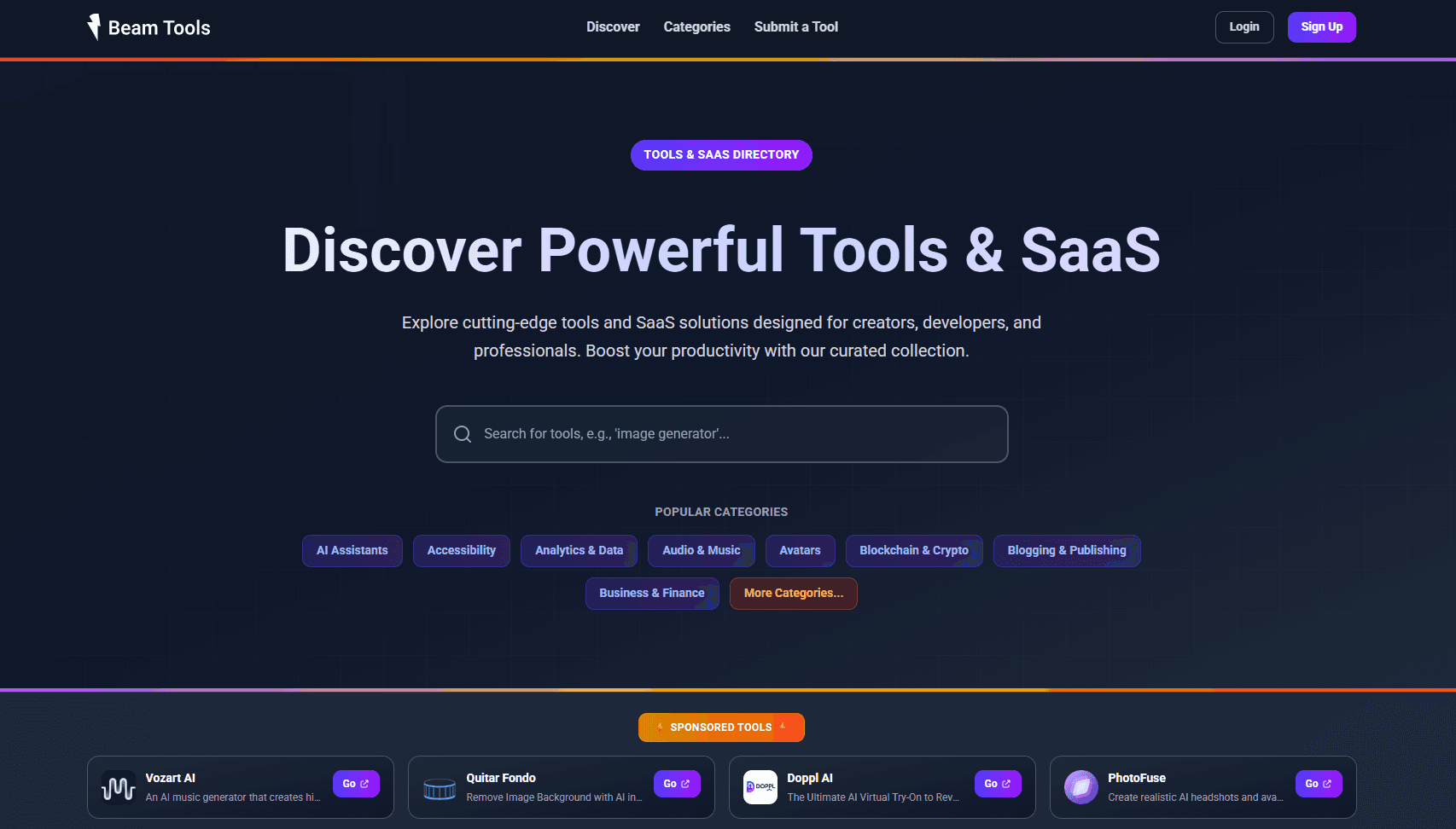Image for Beam Tools