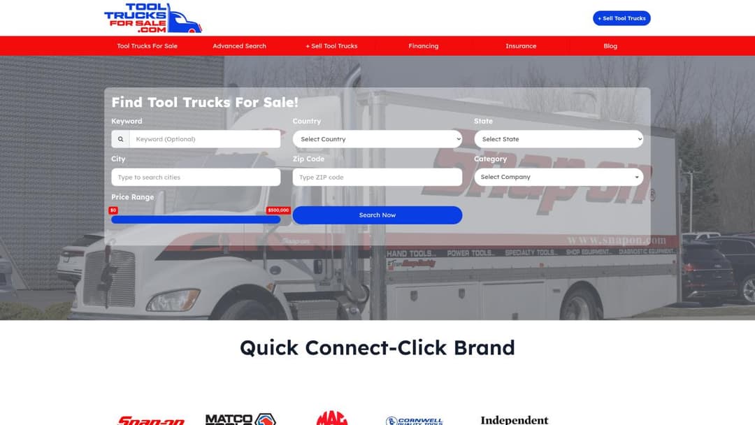 Tool Trucks For Sale