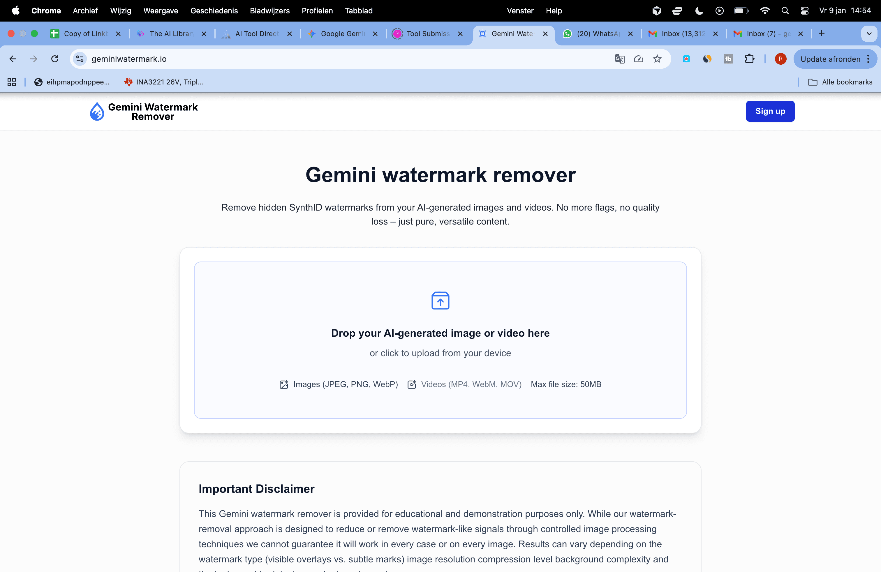 Gemini Watermark Remover