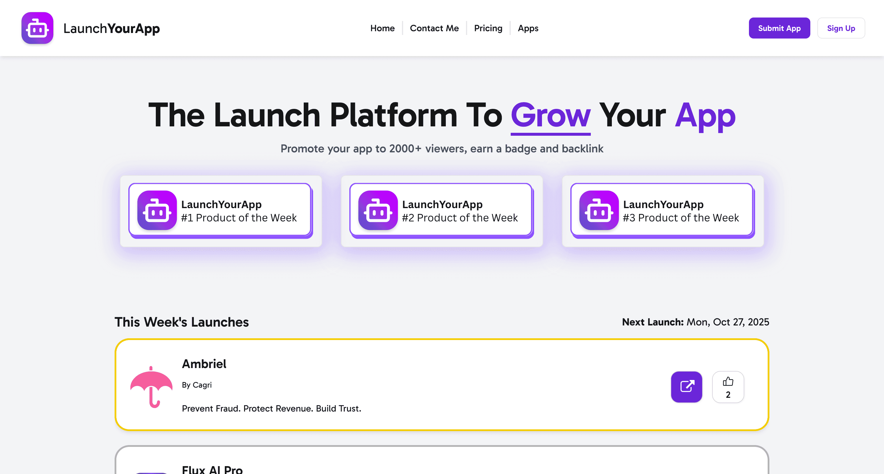 Image for LaunchYourApp