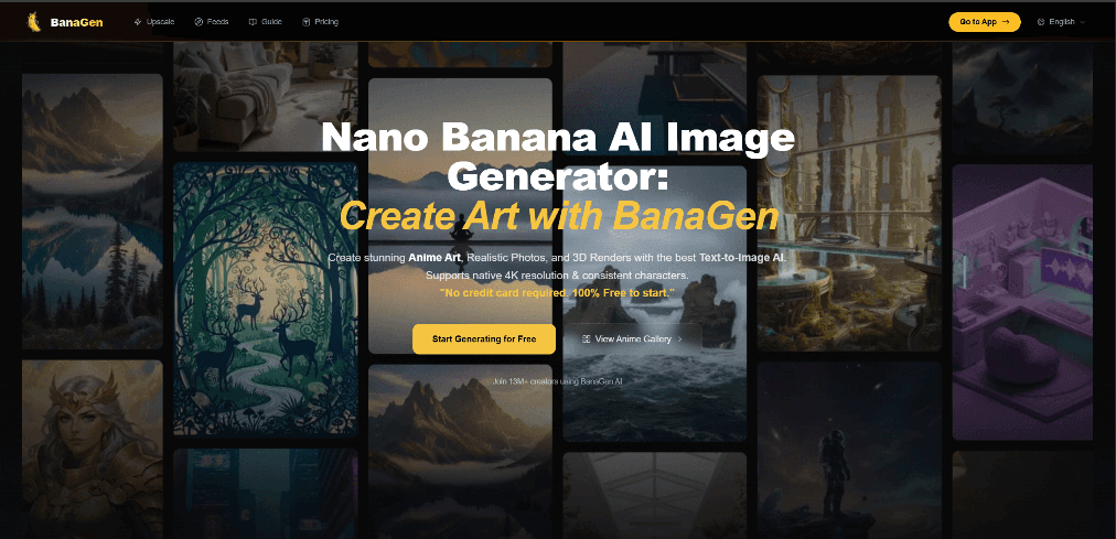 Image for Nano Banana AI | Free Image Generator | BanaGen