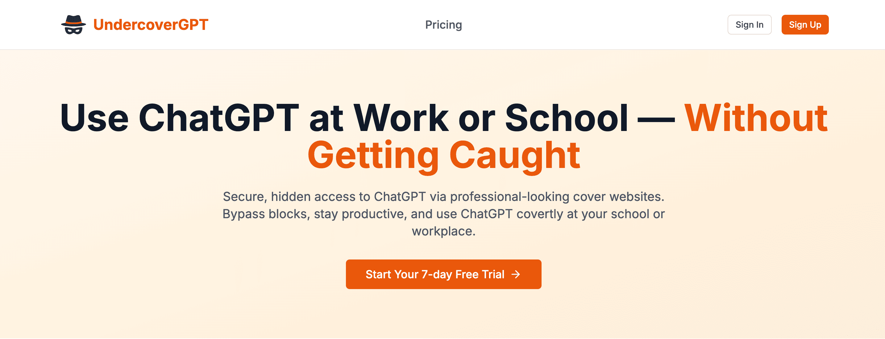 Image for UndercoverGPT