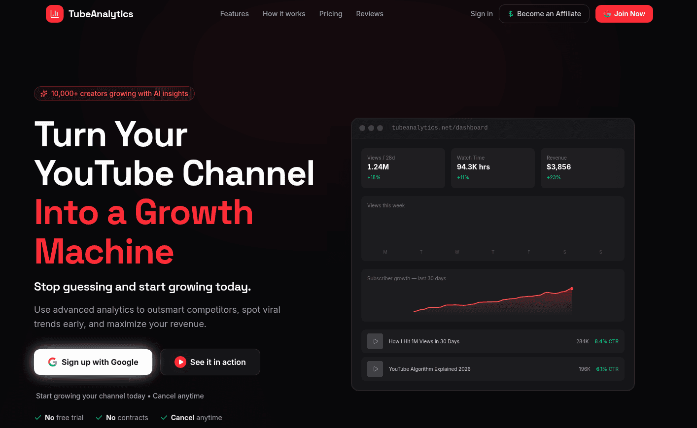 Image for TubeAnalytics