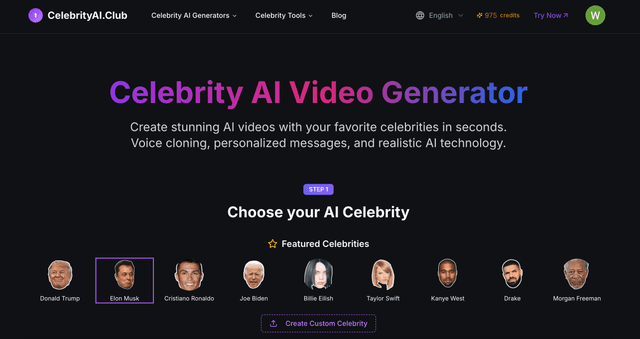 Celebrity AI Image of Celebrity AI