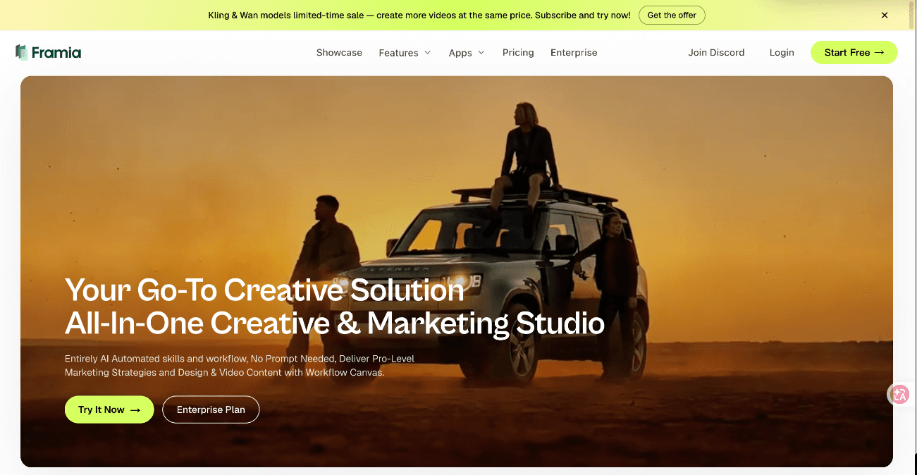 Framia Pro: Free AI Image & Video Generator & Editor Online