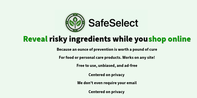 Image for SafeSelect - Simple Safe Shopping. Keep toxic products out of your home