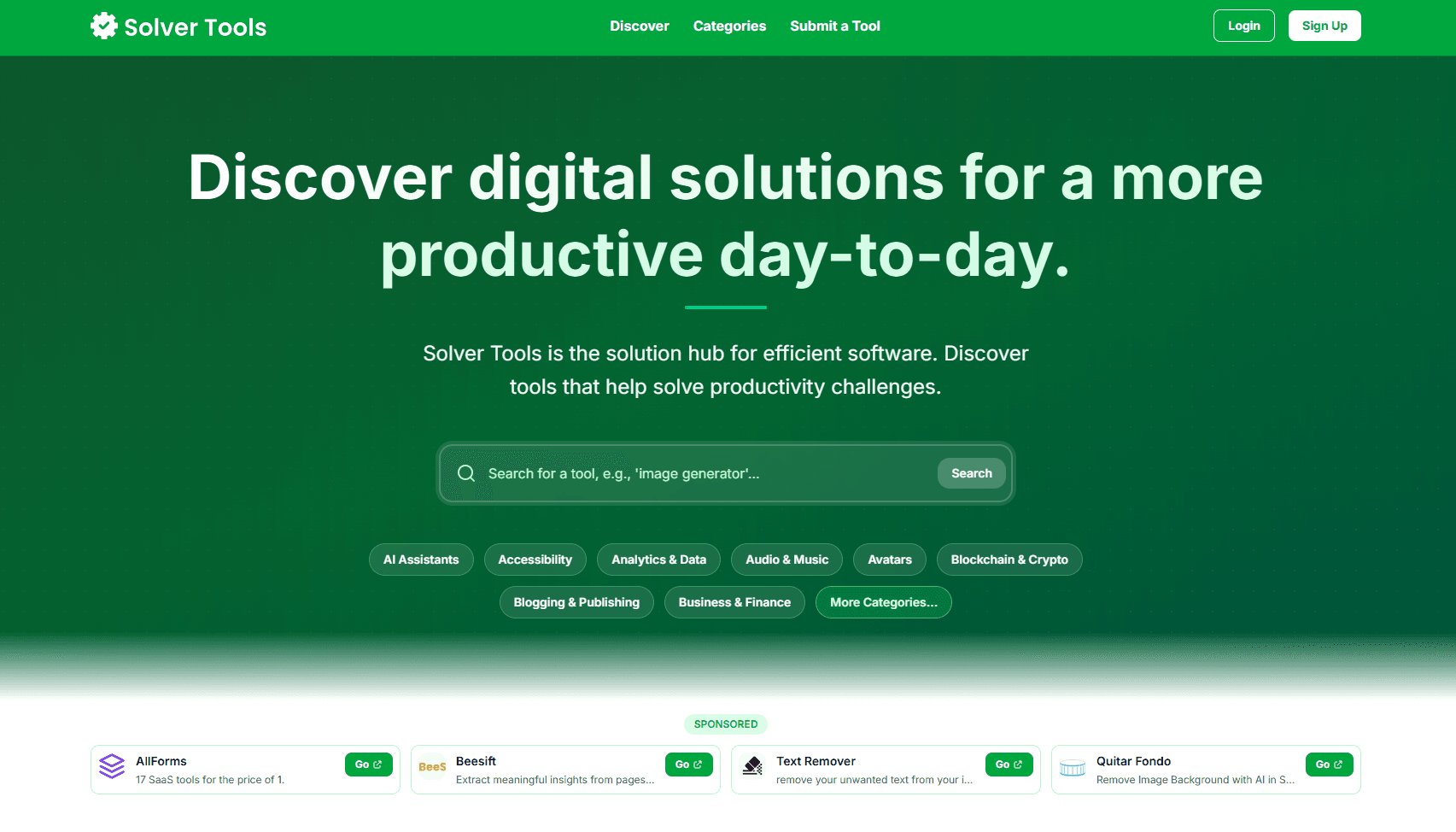 Image for Solver Tools