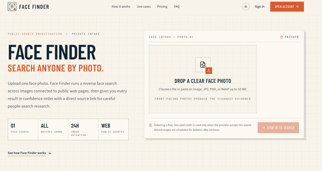 Face Finder