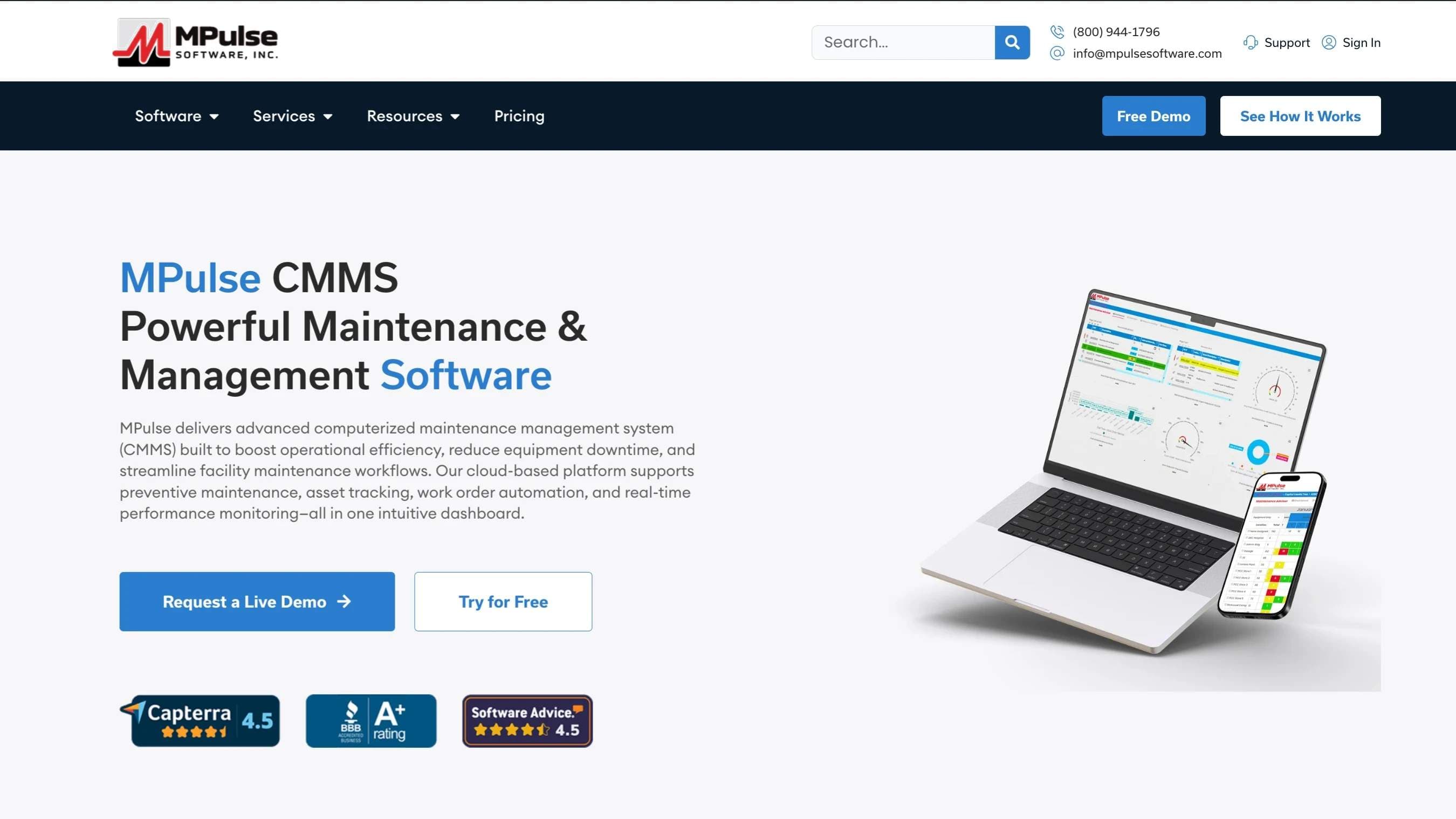 MPulse CMMS Software