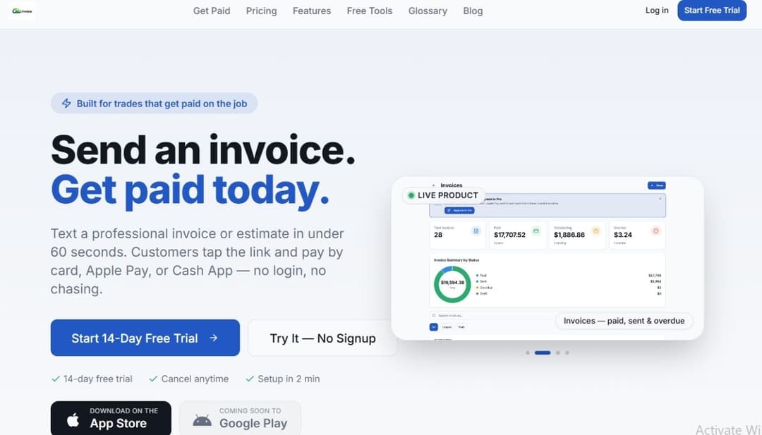 Glo Invoice