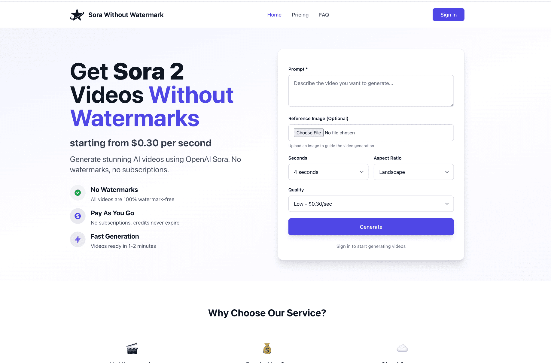 Image for Sora 2 Without Watermark