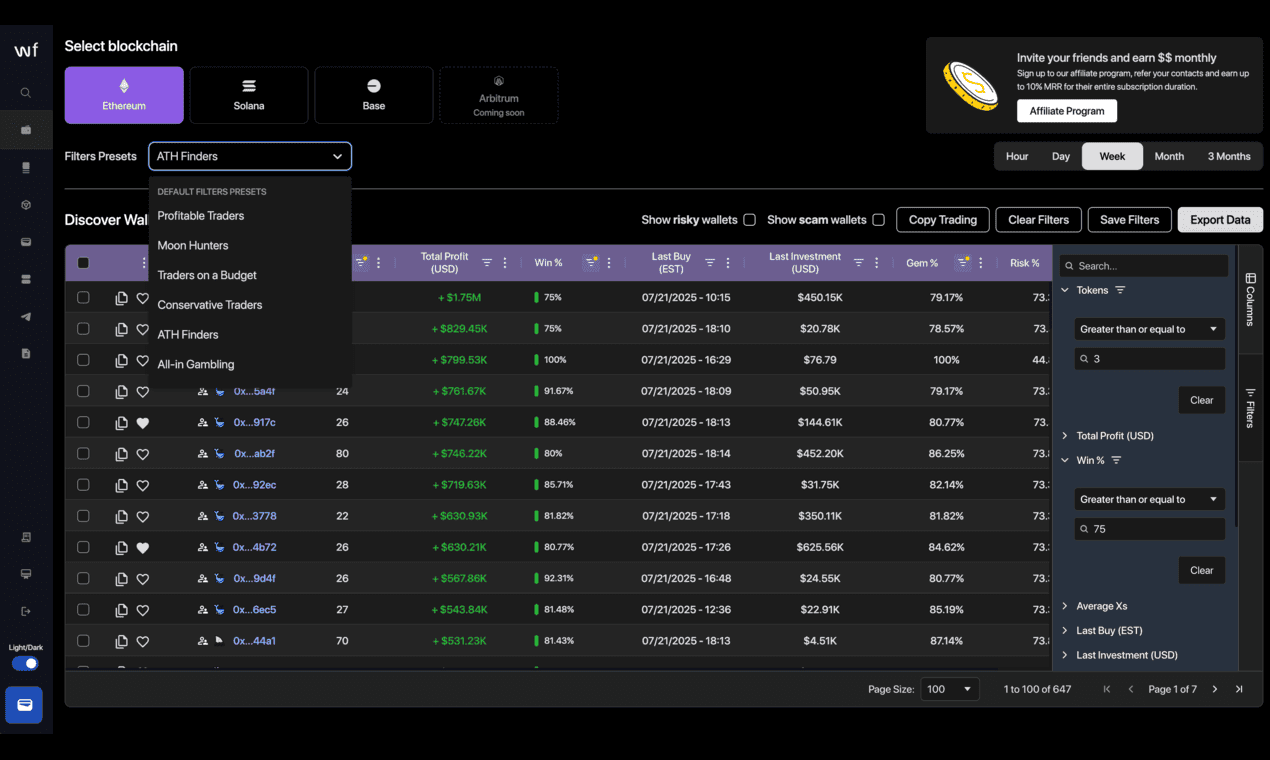 Image for Walletfinder.ai