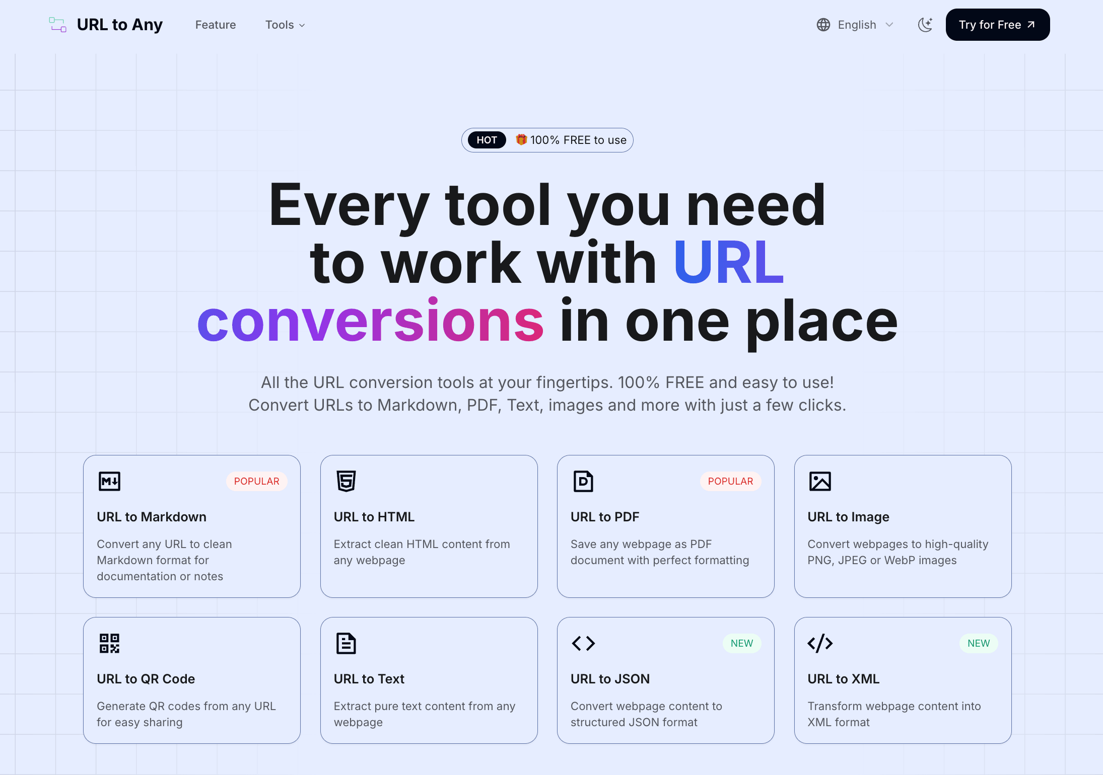Image for URL to Any