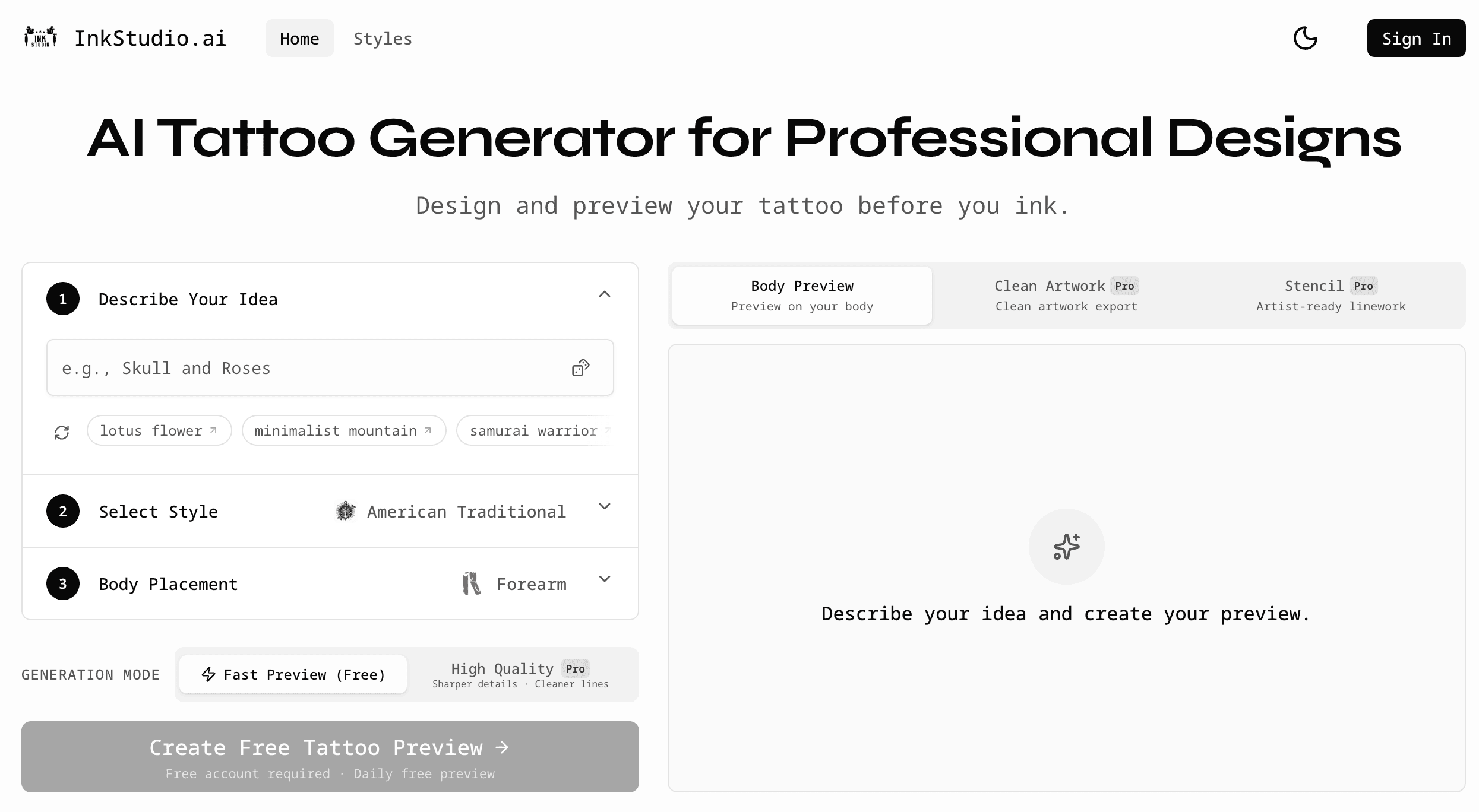 InkStudio.ai