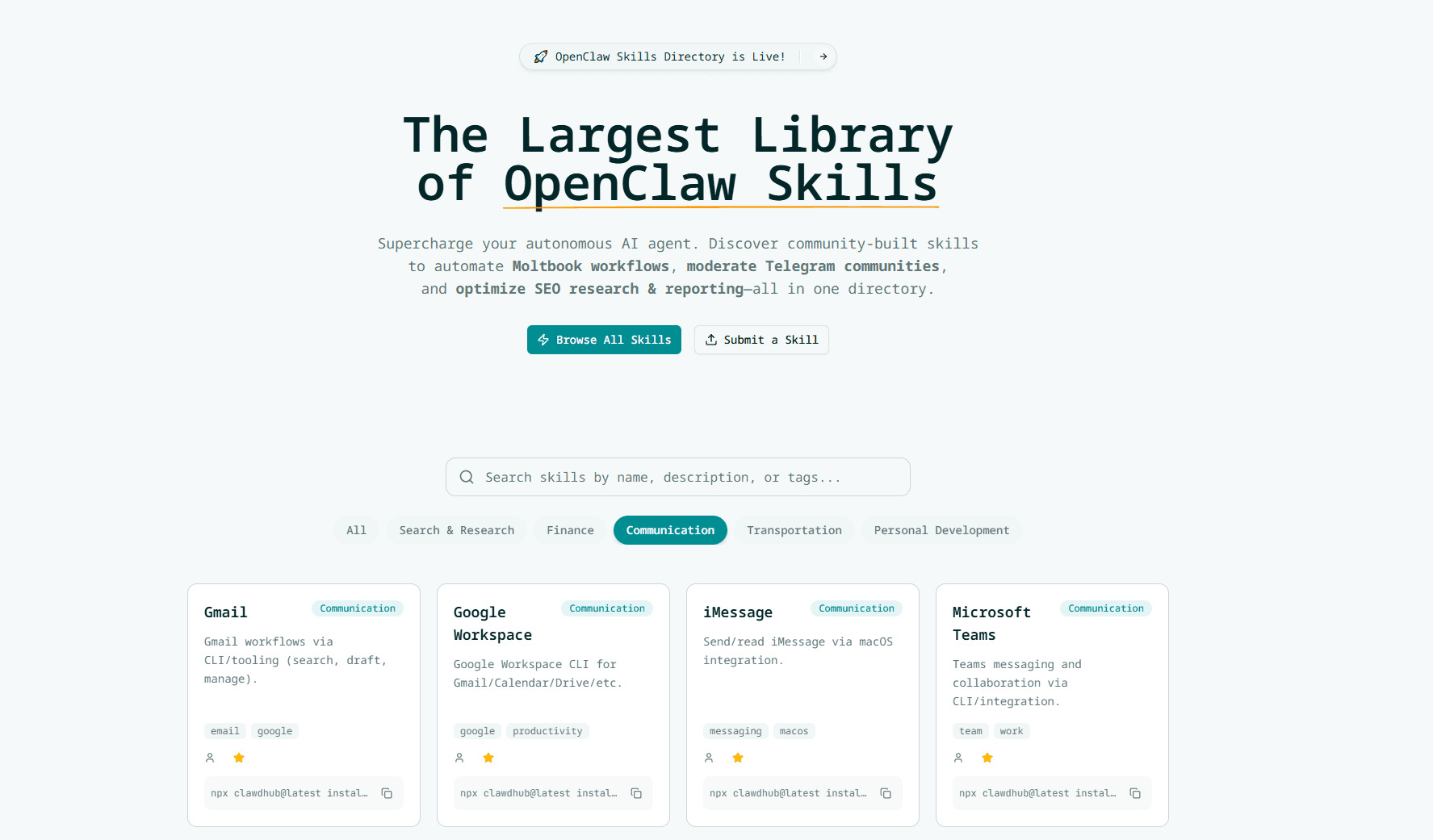Image for OpenClaw Skills
